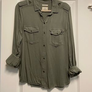 American Eagle Boyfriend Button Down